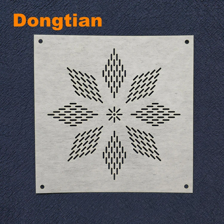 Классический шаблонов Sashiko мягкий шаблон цветок алмаз Стич для рисования цветы