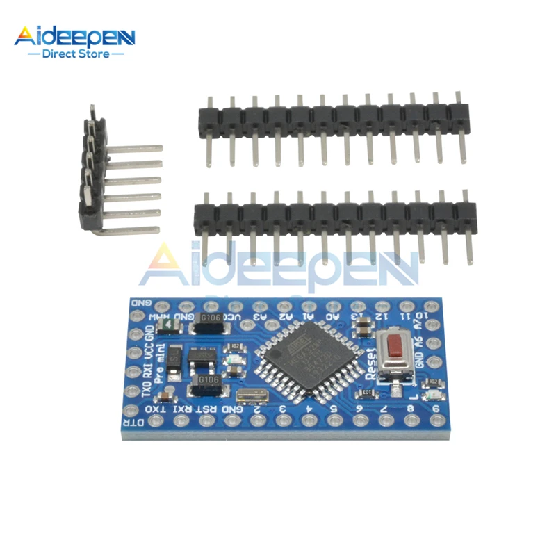Pro Mini Atmega328 Atmega328P 3 В 8 МГц 5 в 16 с внешним резонатором для Arduino Nano Micro Controller Замена