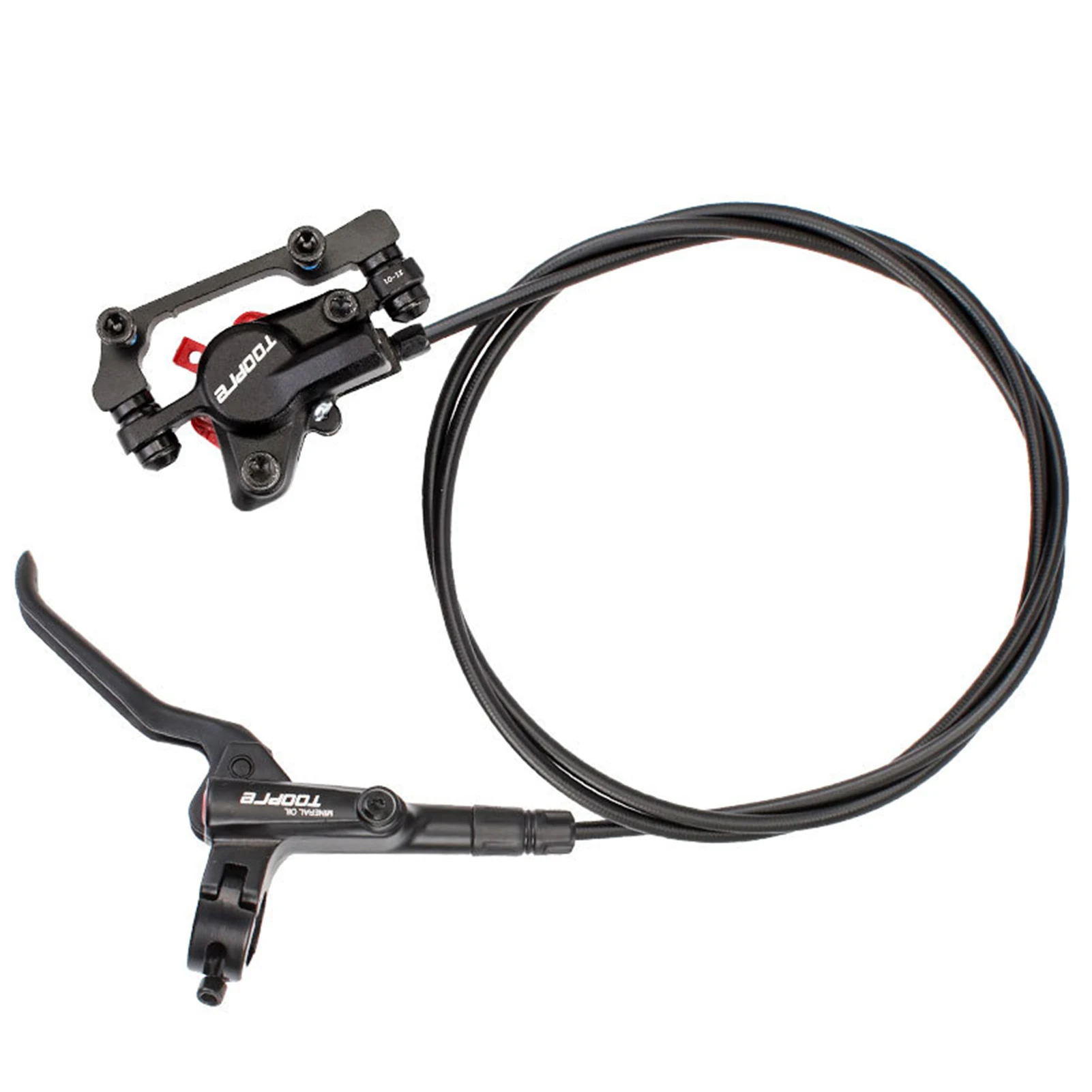 

Hydraulic Bike Disc Brake Kit 160mm Disc Brake Rotor Aluminum Front and Rear Caliper Disc Brake Bike Stainless Steel Rotors