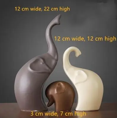 style 3 Декоративные украшения, керамические изделия, украшения для дома, свадебные подарки, олени, лошади, лисы, кролики, Бумажные краны, кошки - Цвет: style 3