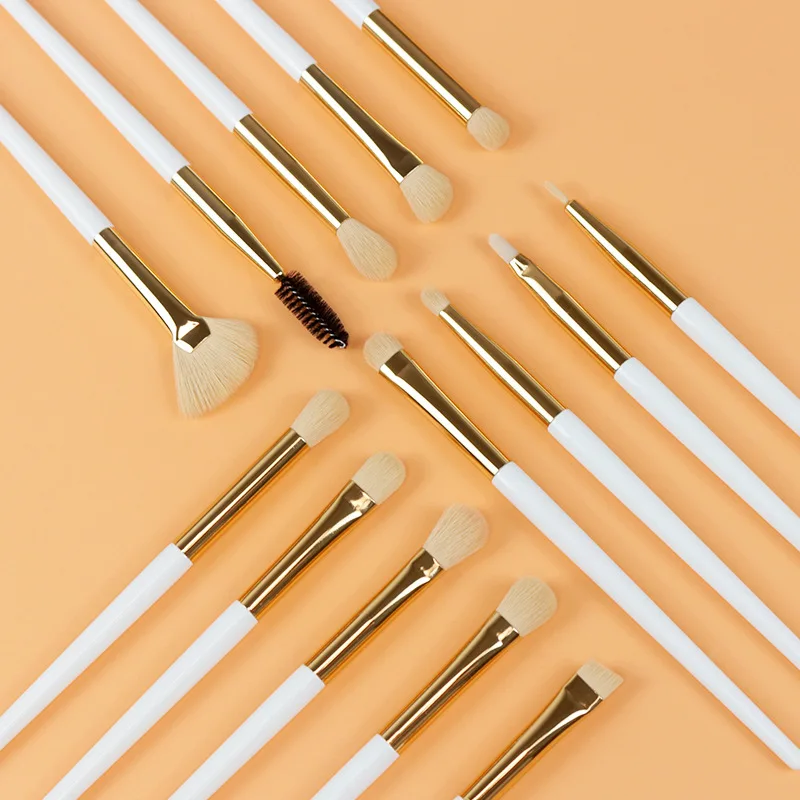 

New 14Pcs Eyeshadow Makeup Brushes Set Professional Eyeshadow Nose Shadow Eye Highlight Blending Concealer Makeup Brush