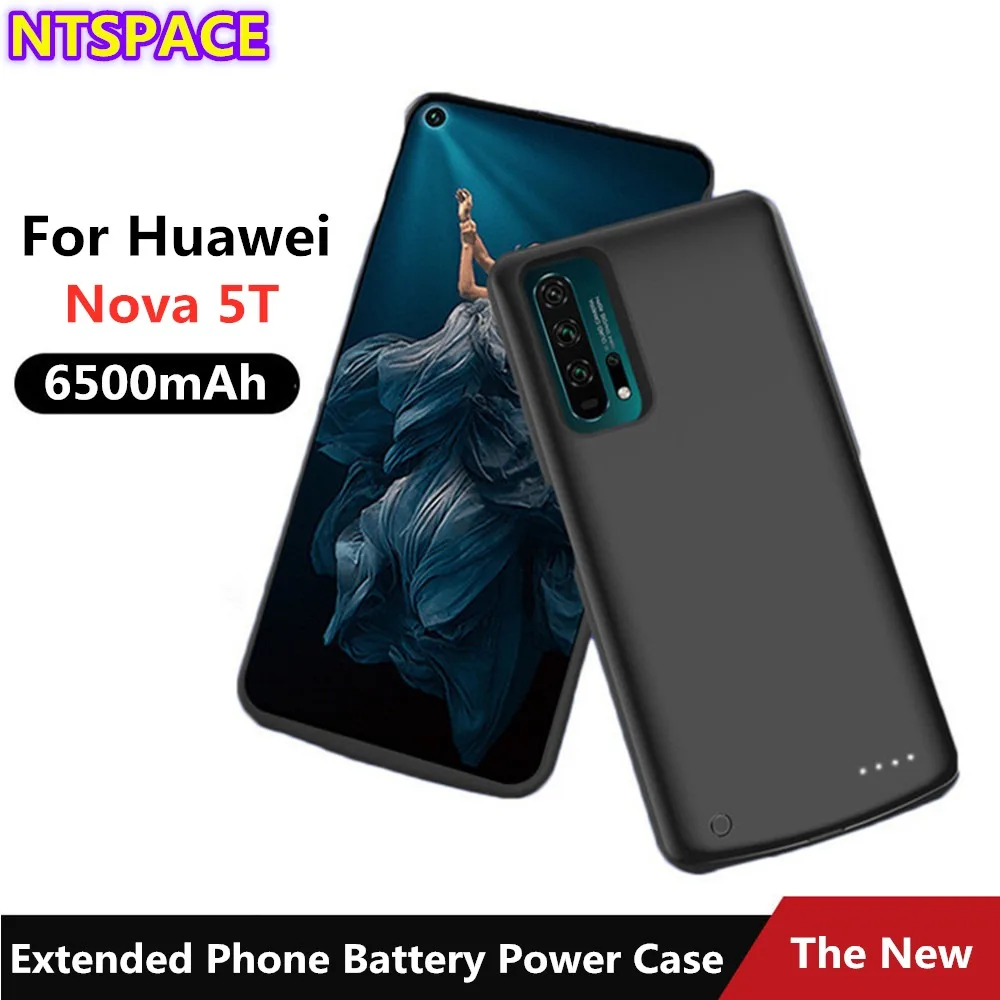 6500 мАч портативный телефон батарея мощность чехол для Huawei Honor 20/Honor 20 Pro Power Bank Nova/5T