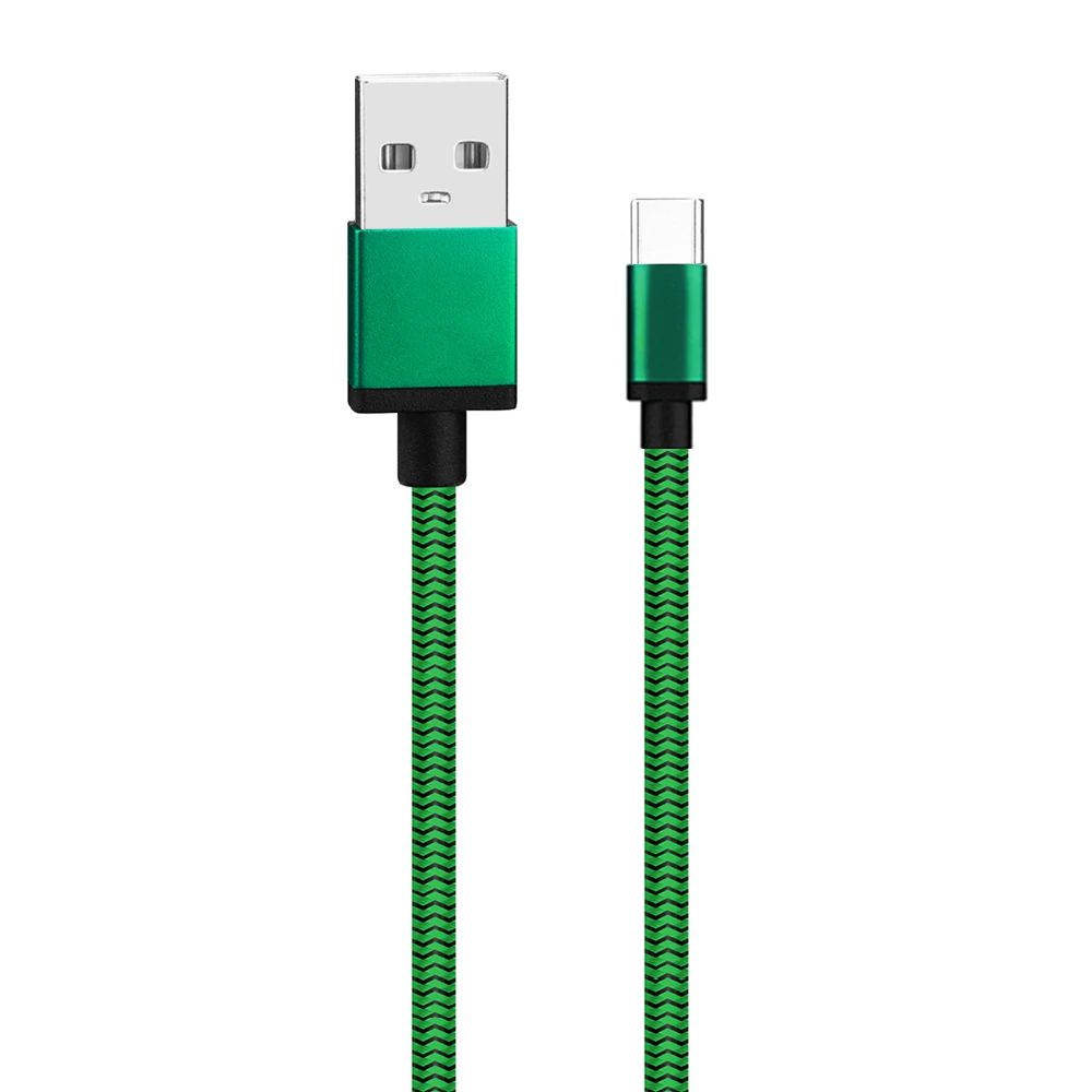 1 м 2 м кабель type C USB C кабель для быстрой зарядки данных для samsung S9 S8 оранжевый зеленый синий Мобильные кабели для мобильных телефонов 1A 1.7A