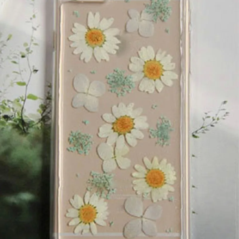 30 шт окрашенные белого цвета с украшением в виде кристаллов и принтом хризантем