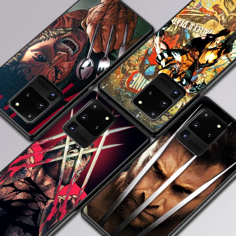 

Anime Spiderman Marvel For Samsung A 02 02S 03 13 11 12 21 21S 22 31 32 41 42 51 72 S20 Ultra Plus 4G 5G Black phone Case