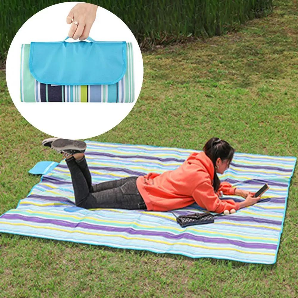 

Thick Portable Picnic Blanket Foldable Multiplayer Mat for Outdoor Activities camping picnic blanket пляжный коврик