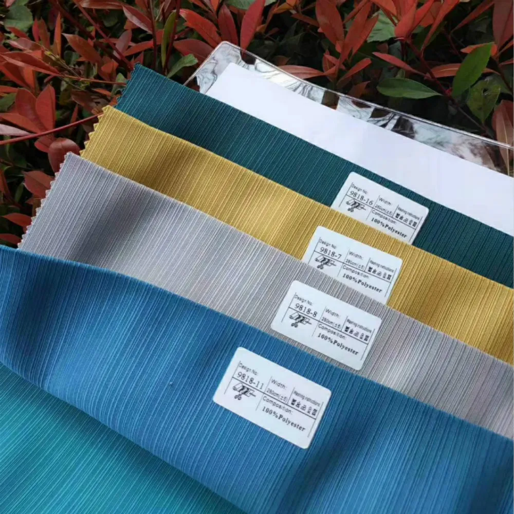 

Dole Satin Blackout Curtains 100% Full Shade Curtain Drape For Living Room Modern Hotel Project Fabric Blind Bedroom Curtain