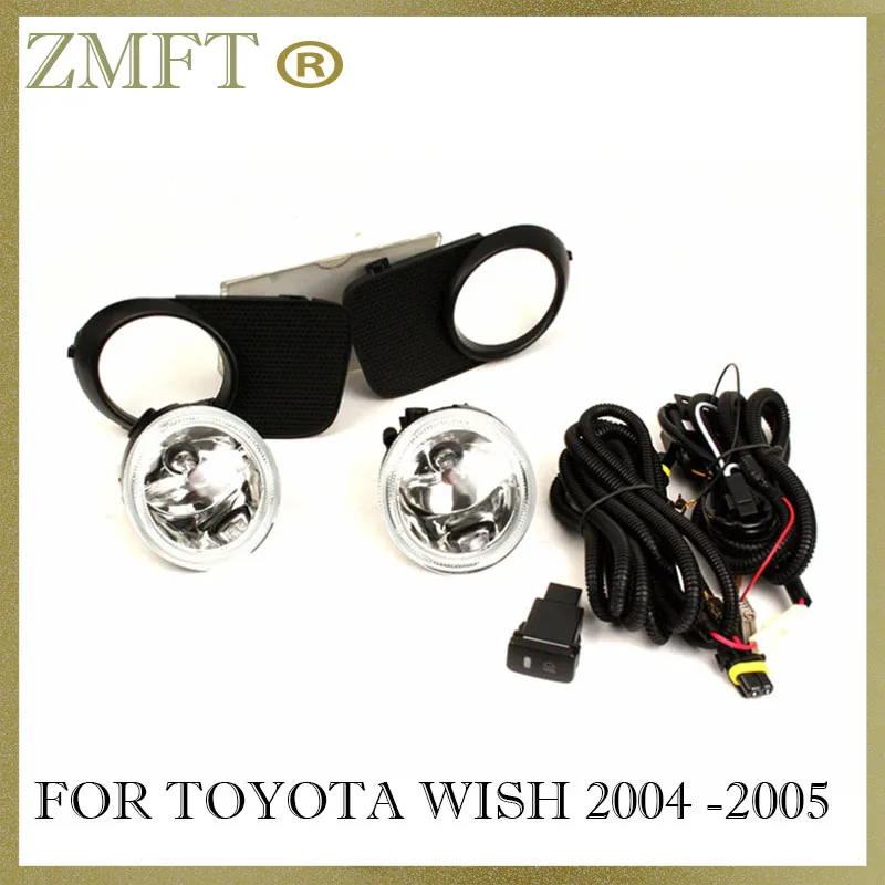 

Комплект противотумансветильник фар для Toyota Wish 2004 2005 2006 2007 2008 с проводным переключателем, 1 комплект