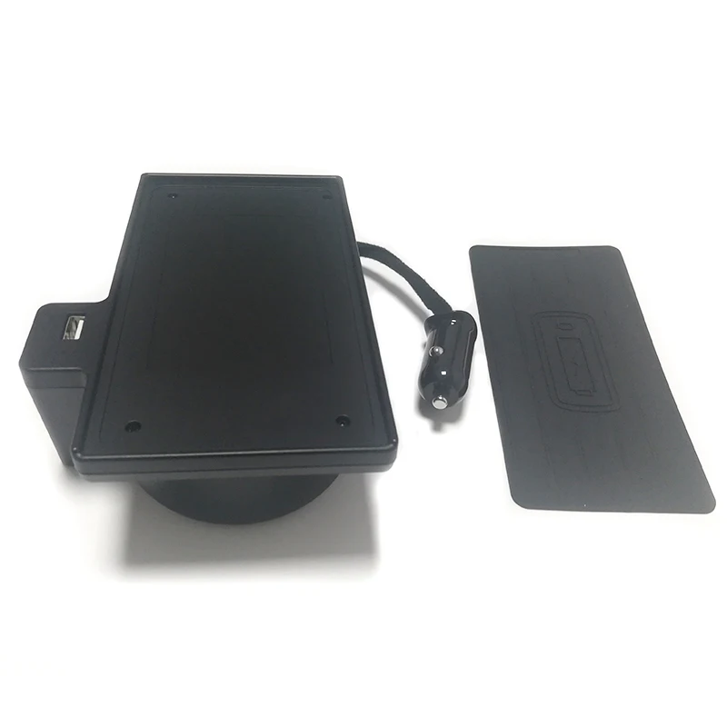15w car qi wireless charging phone charger fast charging case charging holder for bmw x5 f15 x6 f16 x5m f85 x6m f86 2012 2018 free global shipping