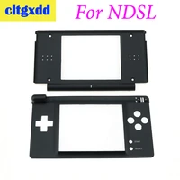 cltgxdd black plastic top upper lower lcd screen frame for n d s l game ds lite console display screen housing shell replaceme