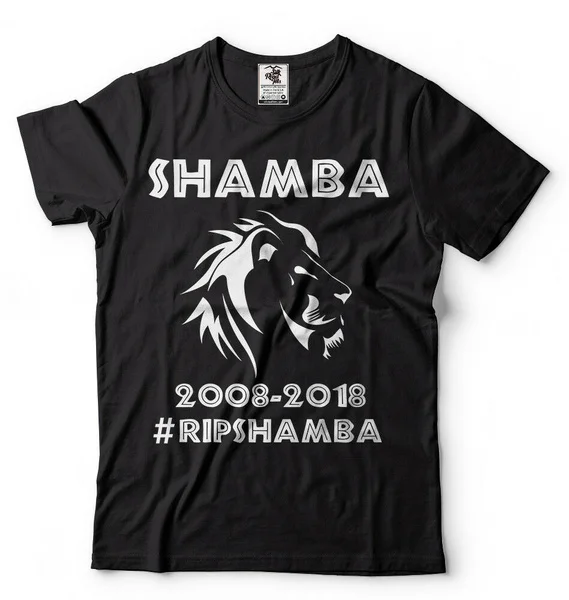 

Shamba Lion T-shirt RIP Shamba #RipShamba T-shirt Animals Right Support Tee