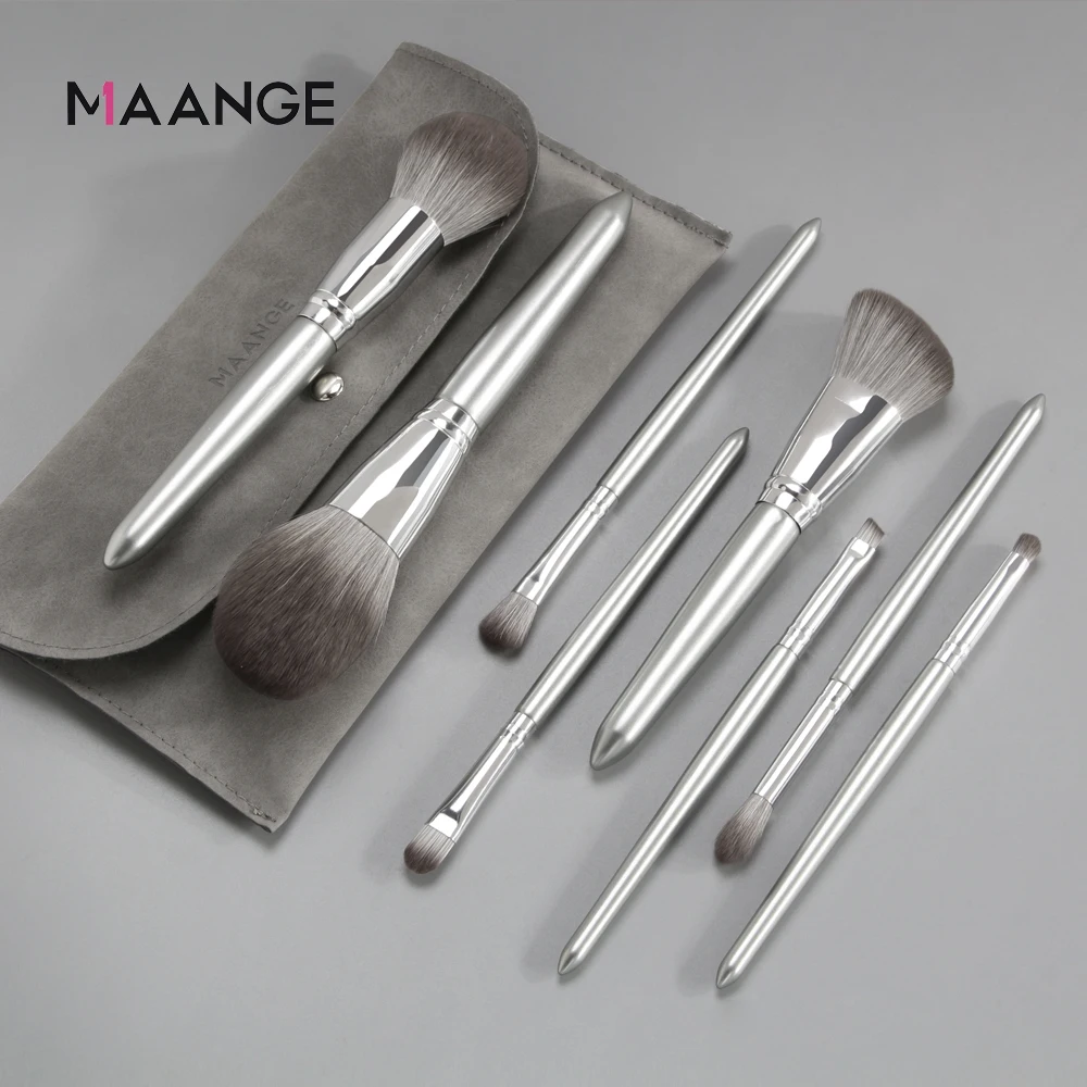 Из искусственной кожи для путешествий MAANGE пустой держатель косметических кистей