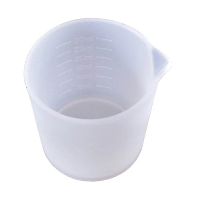 

Epoxy Resin Mold 30ML Silicone Measuring Cup Handmade DIY Jewelry Making Tools Crystal Mold Mixed Measure Accessories Gadgets