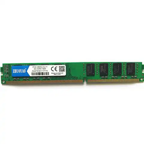 ZHUOYAO оперативная память DDR3 4 ГБ 8 ГБ 1066 МГц 1333 МГц 1600 МГц, Настольная память для настольных ПК с процессором DIMM, 4G 8G, память для настольных ПК с п...