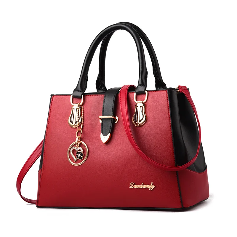 

Fashion Women Leather Messenger Shoulder For Daily Designer Female Crossbody Bag Lock Black XBM40-XBM45