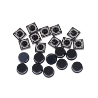 10pcs 12x12x12mm momentary tact switch 4 pin tactile push button switch with cap new