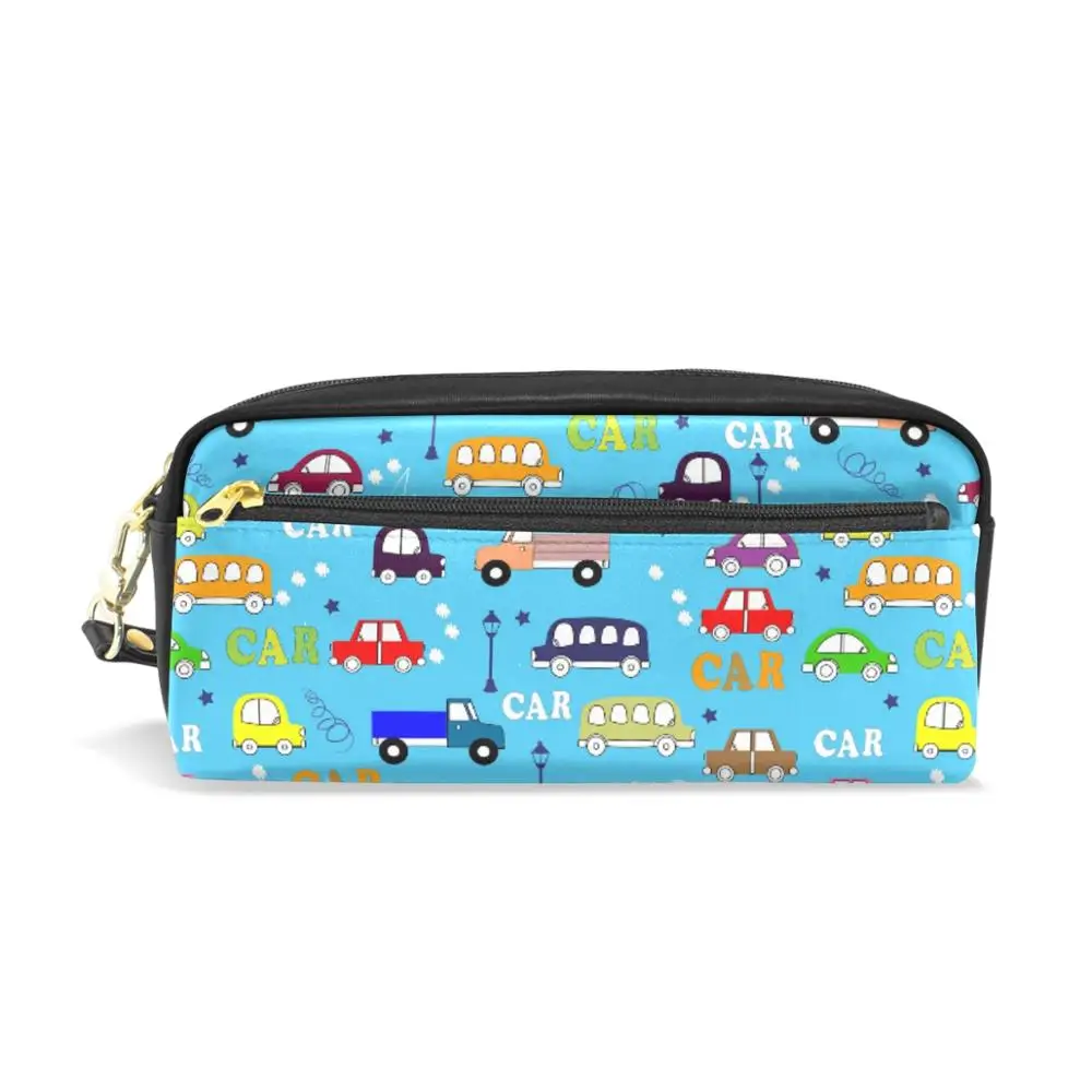 Школьный чехол для карандашей из искусственной кожи водонепроницаемая