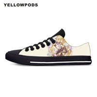 mens casual shoes jo jo bizarre adventure blood anime hot cool man non leather casual lightweight shoes men