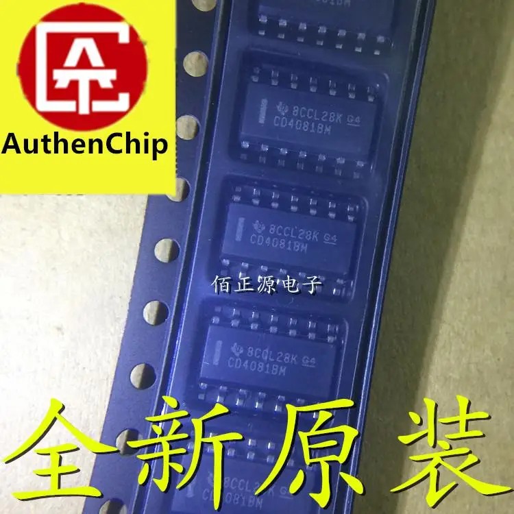 

10 шт., 100% оригинальная новая фотовспышка CD4081BM CD4081BM96 SMD SOP-14