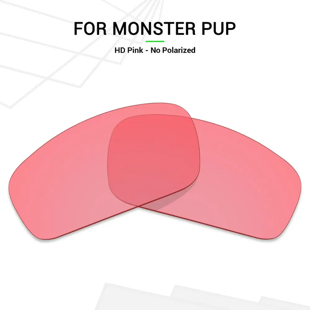 

Очки Mryok для солнцезащитных очков Oakley Monster Pup HD розовые
