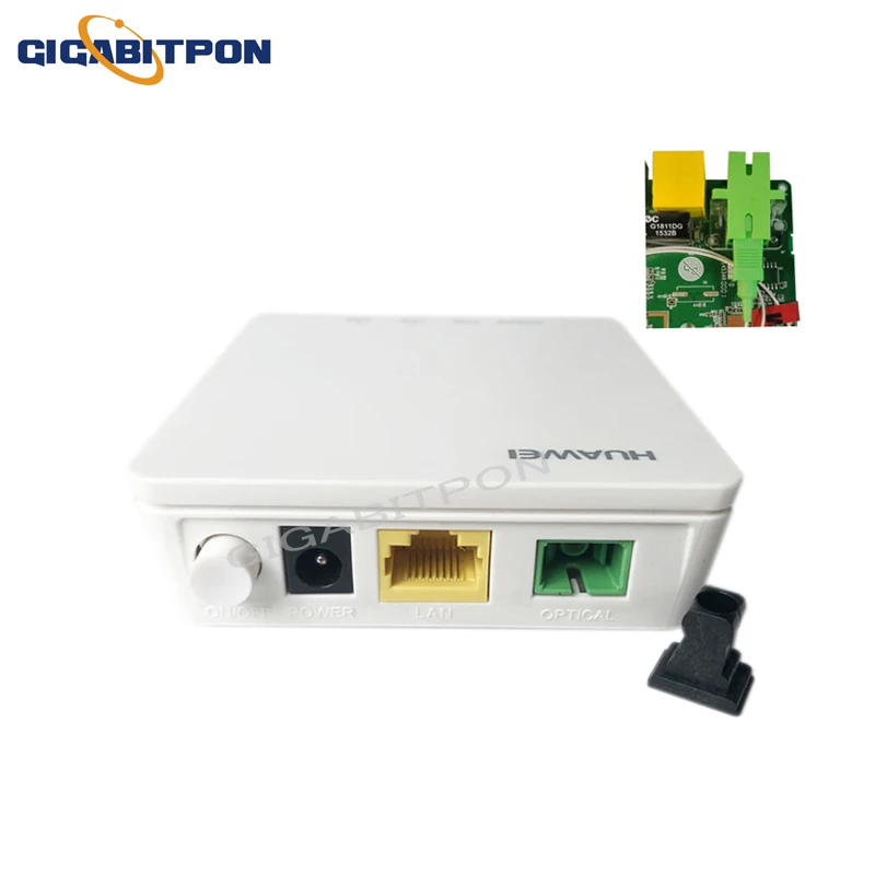 

Brand new Huawei EG8010H GPON SC Apc UPC ONU ONT 1GE FTTH optical network modem English version with box and power supply