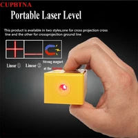 professional upgrade red cross line laser level measuring tool with level bubble with metal tripod for home improvement