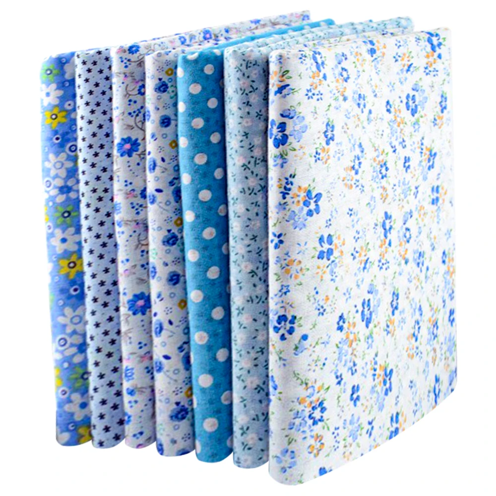 Хлопчатобумажная ткань для скрапбукинга 7 шт./лот 50 см * см|patchwork quilt fabric|quilting