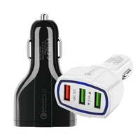 qc 3 0 3 usb car charger quick charge 3 0 3 port fast charger for car phone charging adapter for iphone xiaomi mi 9 redmi