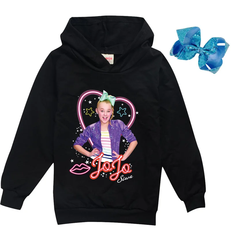 

Toddler Girls Costume Hoodies jojo coats girls clothes kids clothes T-shirts kids Sweatshirt for girls Sport Hooded Cartoon
