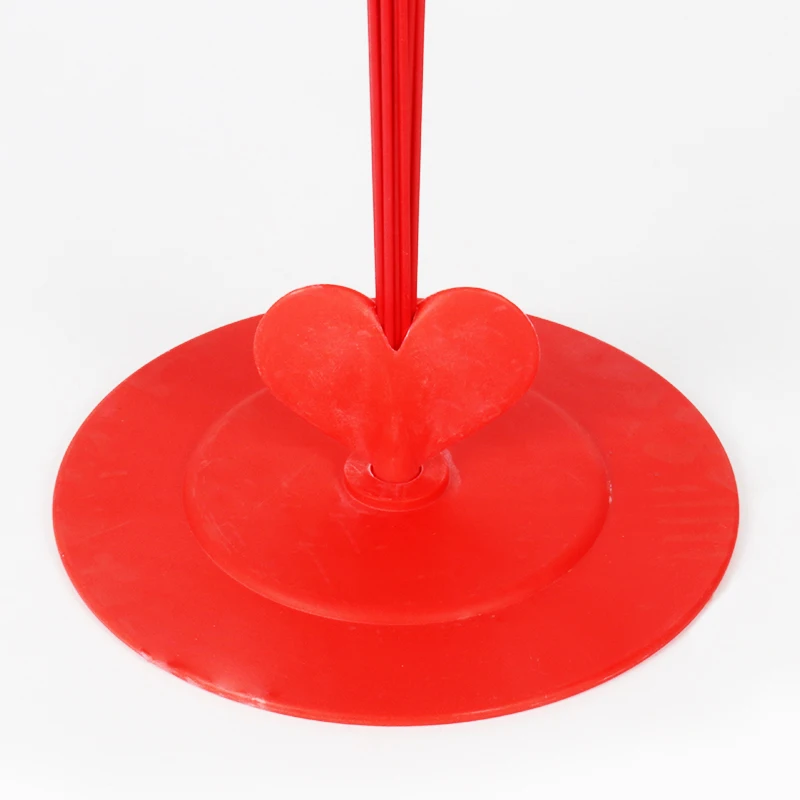 1/2 комплекта красные шарики для свадьбы в форме сердца держатель детей подставка