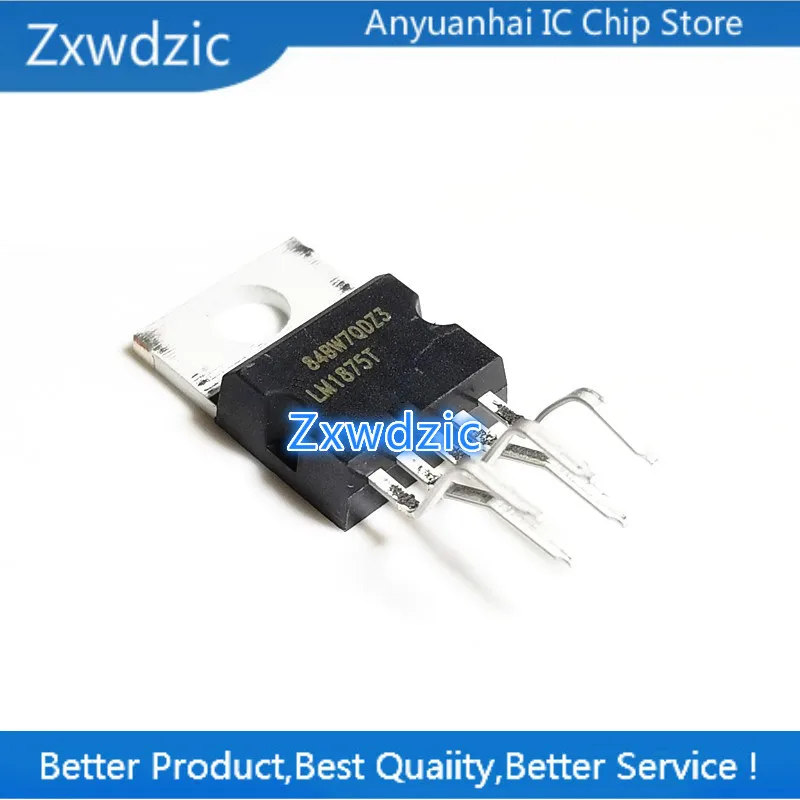 10 шт., аудио усилитель мощности LM1875T, LM1875, TO220, 20 Вт