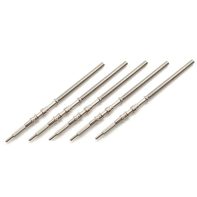 

5Pcs Movement Watch Steel Stem Crown Kit Watch of Parts NH35 NH36 NH38 NH39 Movement Watch Stem Spare Parts