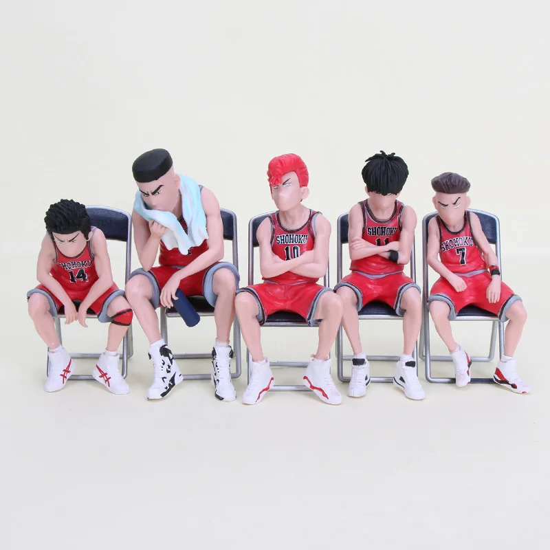 8 10 см 5 шт./компл. Dunk Рисунок Игрушки ханамичи сакураги Rukawa акаджи каэде Mitsui Хисаси