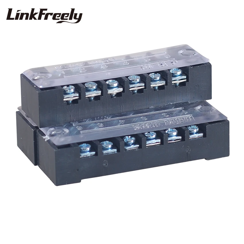 Клеммная лента TB2506 для электрических проводов 2 шт. 6P 25A /600 в | Обустройство дома