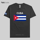 Куба кубинский Мужская футболка Майки Нация Команда футболка 100% хлопок футболка для фитнеса одежда страна Повседневная летняя обувь футболки CU CUB