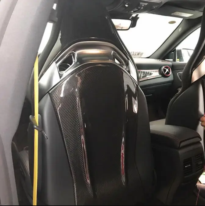 Задняя крышка из углеродного волокна для Benz A45/CLA45/GLA45/C43/C63/E43/E63A CLA GLA Class AMG 14 15 16 17
