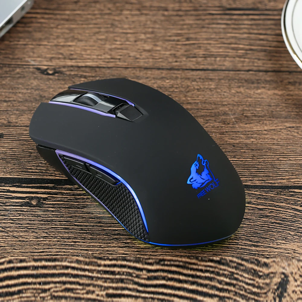 Беспроводная мышь VicTsing XW354, светодиодный, с подсветкой, RGB, USB, оптическая, эргономичная, бесшумная, перезаряжаемая, для компьютера, ноутбука, геймера