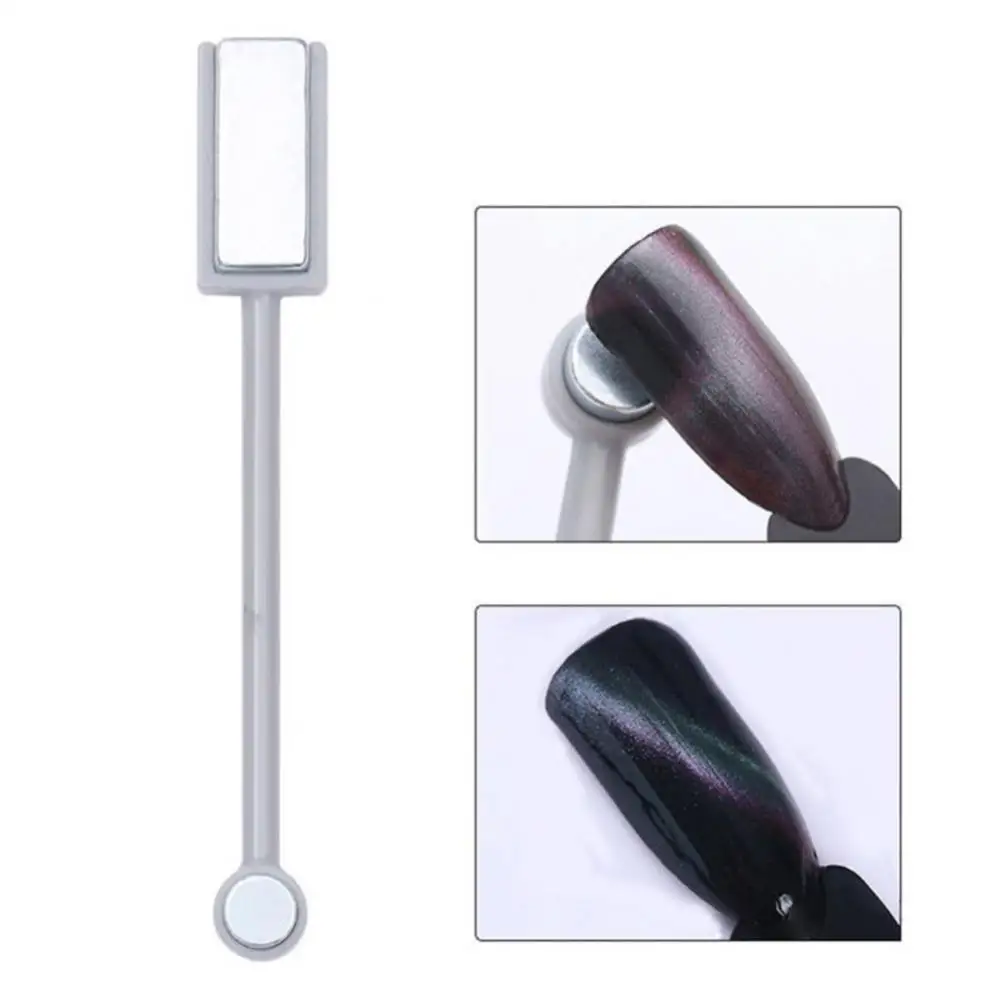 

Лак для ногтей с 3D эффектом, магнитная палочка, мощный магнит, УФ-гель, инструмент для маникюра для женщин, домашнего использования