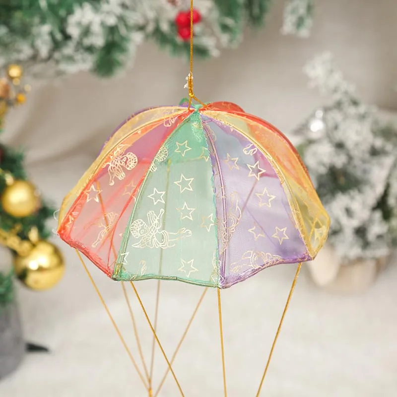 Праздничное Рождественское украшение Электрический парашют сомерзавр