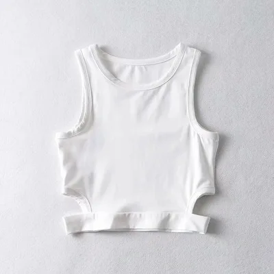 

Sexy Women Sports Yoga Bra Female Top Hollow Out Sleeveless Fitness Gym Running Vest Tank Crop Wear Brassiere Free shipping