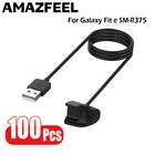 100 шт.упак. для Samsung Galaxy Fit e SM-R375 замены зарядного устройства USB Кабель зарядного устройства для смарт-браслет аксессуары