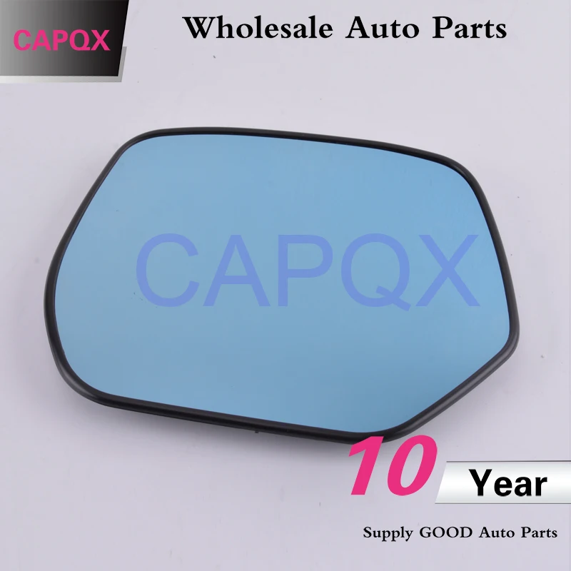 Стекло CAPQX для зеркала заднего вида синее стекло с подогревом Honda CRV RE2 RE4 RM2 RM4 2007 2014