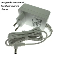 power adapter with eu plug for xiaomi dreame v9 wireless hand held vacuum cleaner v9 v10 charger replacement spare parts