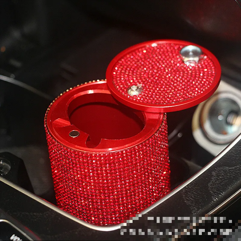 Rhinestone Diamond Lady пепельница для сигарет автомобиля женщин авто аксессуары интерьера