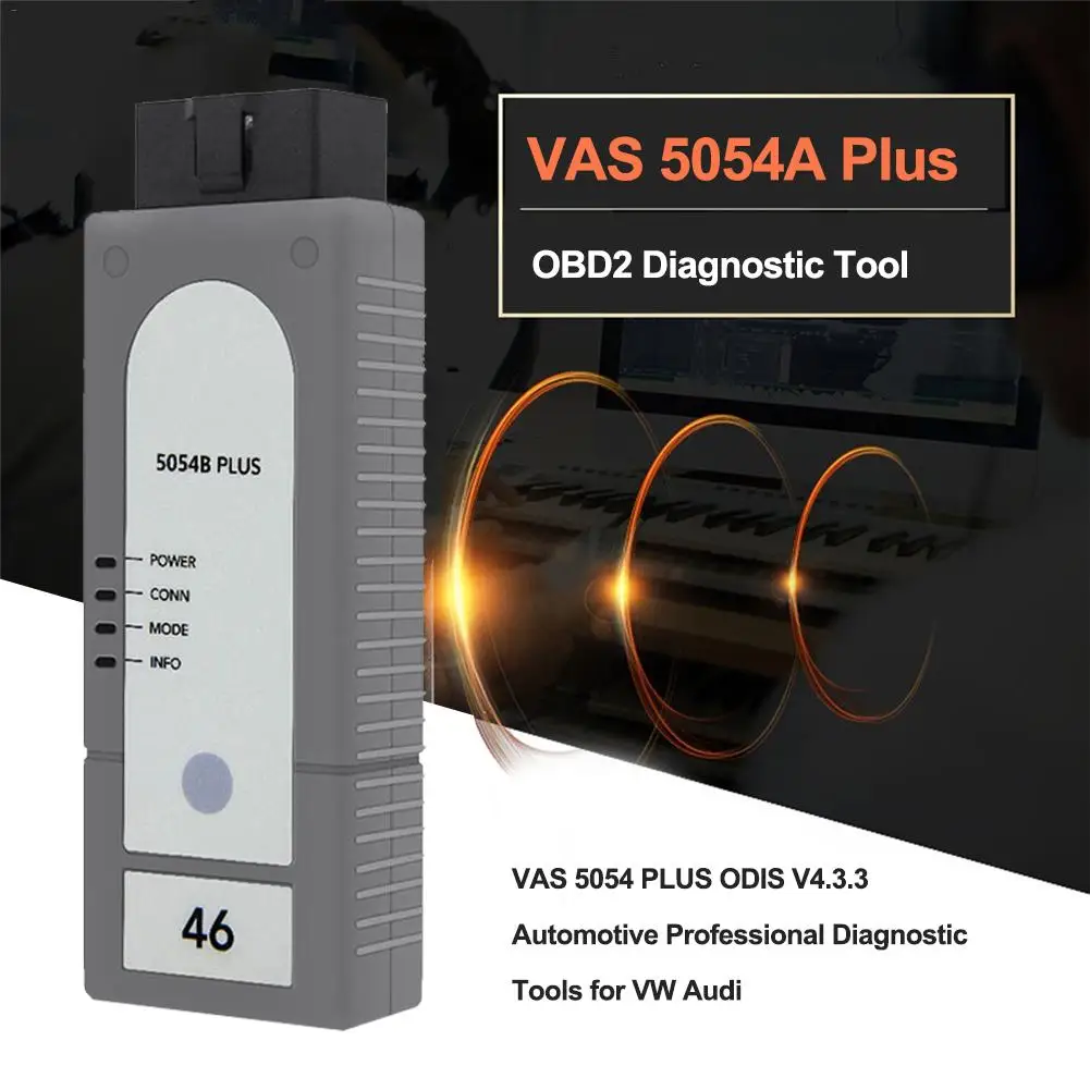 Автомобильный профессиональный диагностический сканер VAS 5054 PLUS ODIS V4.3.3 для VW Audi
