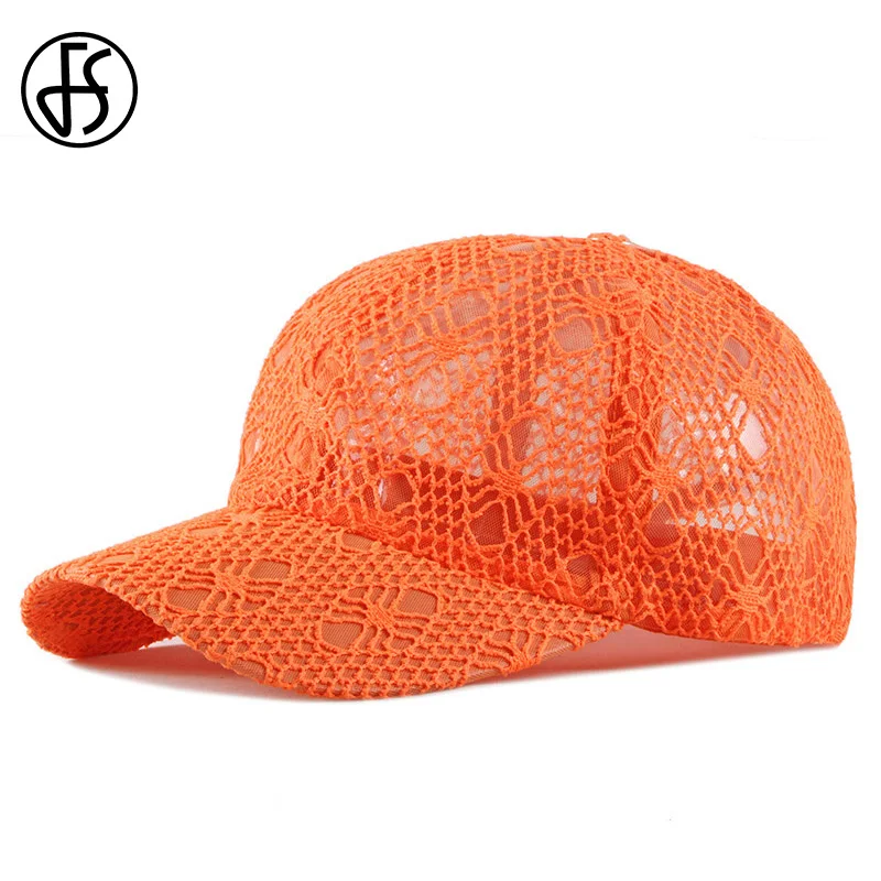 Бейсболка FS с сетчатым дышащим козырьком дизайнерская бейсболка вырезами в