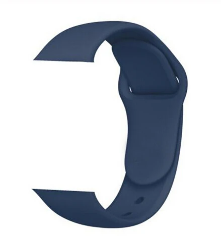 Силиконовый спортивный ремешок для iWatch 5, 40 мм, 44 мм, цветной мягкий браслет, ремешок для Apple Watch, 42 мм, 38 мм, 1, 2, 3, 4, аксессуары - Цвет ремешка: royal blue