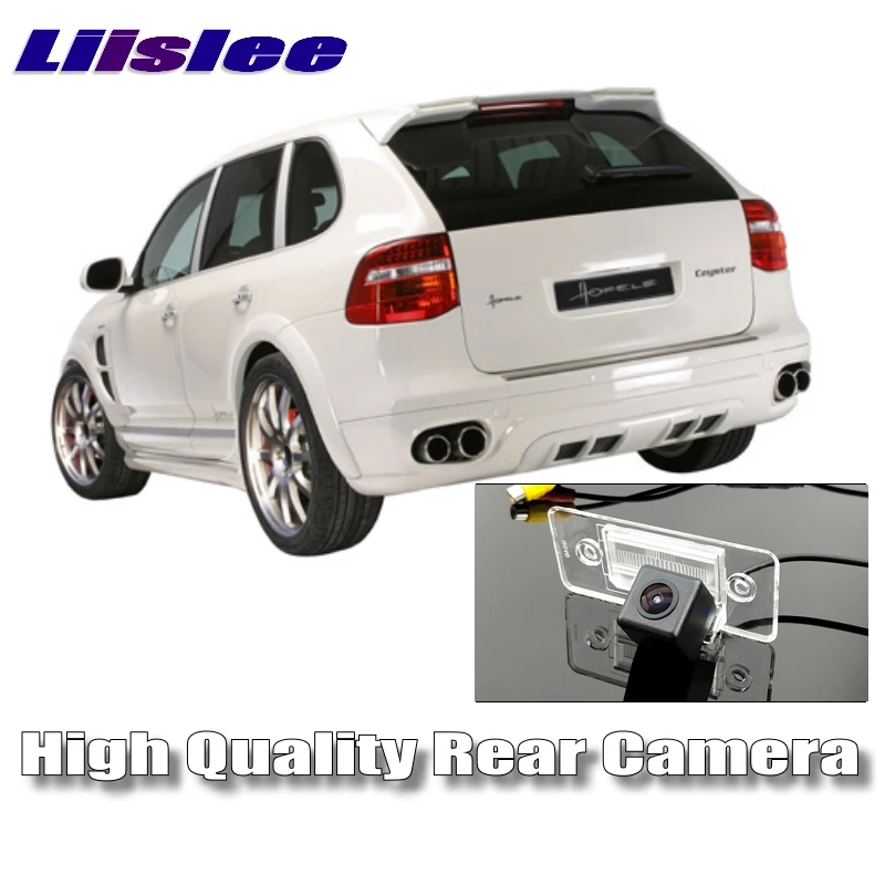 LiisLee Автомобильная камера заднего вида для Porsche Cayenne 9PA 955 957 2003 ~ 2010 HD выделенная