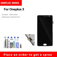 for oneplus 3 lcd display touch panel screen digitizer assembly high quality hd brand screen assembly with tools