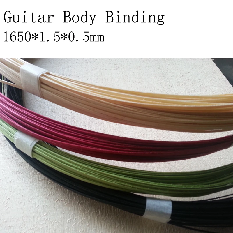 

20 Pcs Guitar body Binding Guitar TOP BOARD Decorative line Solid wood of various colors